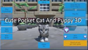 Cute Pocket Cat And Puppy 3D MOD APK