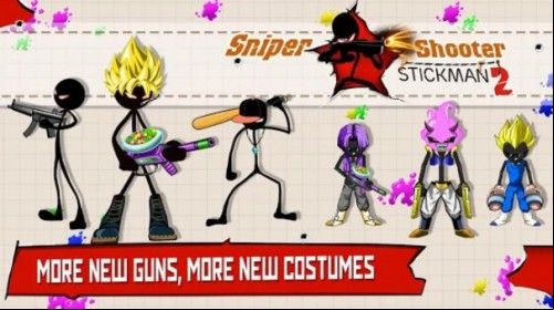 Sniper Shooter Stickman 2 Fury: Gun Shooting Games MOD APK