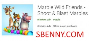 Marble Wild Friends - Shoot &amp; Blast Marbles MOD APK