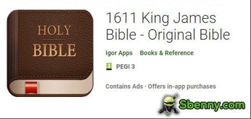 1611 King James Bible - Original Bible MOD APK