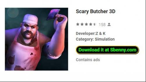Scary Butcher 3D MOD APK