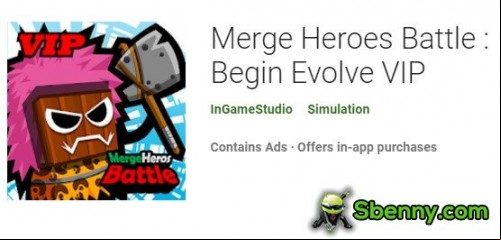 Merge Heroes Battle : Begin Evolve VIP MOD APK