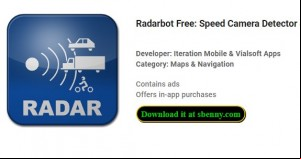 Radarbot Free: Speed Camera Detector &amp; Speedometer MOD APK