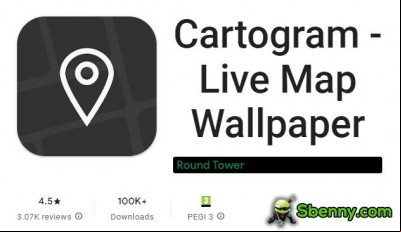 Cartogram - Live Map Wallpaper MOD APK