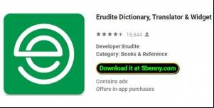 Erudite Dictionary, Translator &amp; Widget MOD APK