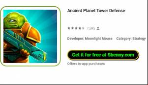 Ancient Planet Tower Defense MOD APK