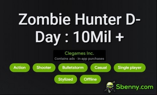 Zombie Hunter D-Day : 10Mil + MOD