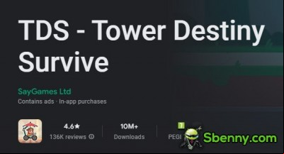 TDS - Tower Destiny Survive MOD APK