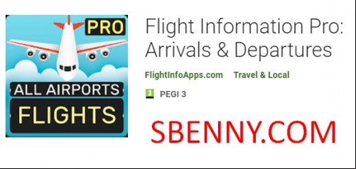 Flight Information Pro: Arrivals &amp; Departures APK