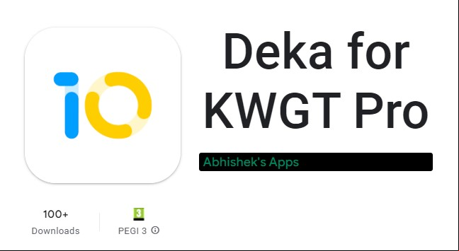 Deka for KWGT Pro MOD APK