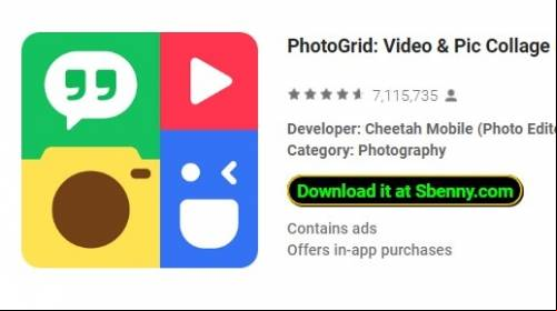 PhotoGrid: Video &amp; Pic Collage Maker, Photo Editor MOD APK