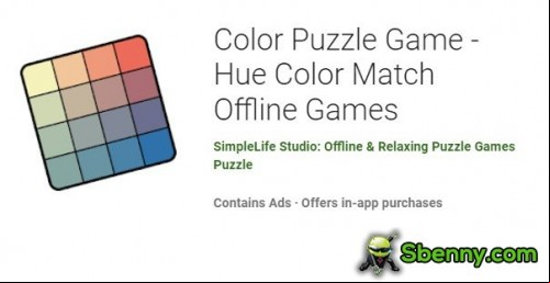 Color Puzzle Game - Hue Color Match Offline Games MOD APK
