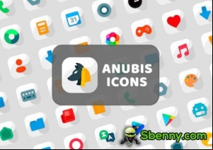Anubis White - Icon Pack MOD APK
