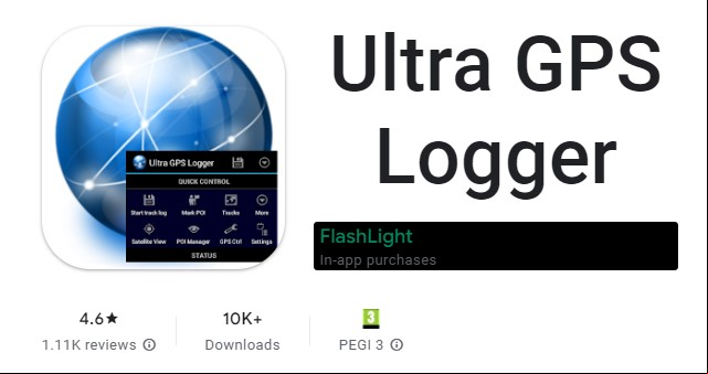Ultra GPS Logger MOD APK
