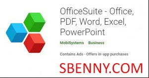 OfficeSuite - Office, PDF, Word, Excel, PowerPoint MOD APK