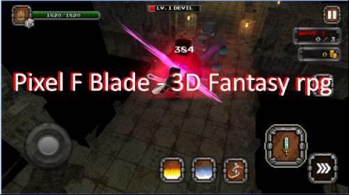 Pixel F Blade - 3D Fantasy rpg MOD APK