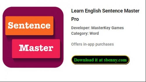 Learn English Sentence Master Pro APK