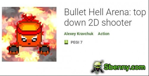 Bullet Hell Arena: top down 2D shooter APK