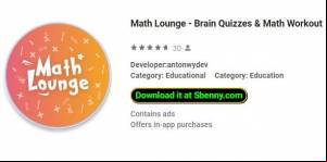 Math Lounge - Brain Quizzes &amp; Math Workout MOD APK