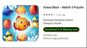 Ocean Blast - Match-3 Puzzler MOD APK