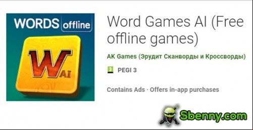 Word Games AI (Free offline games) MOD APK