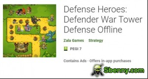 Defense Heroes: Defender War Tower Defense Offline MOD APK