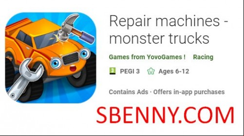 Repair machines - monster trucks MOD APK