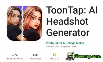 ToonTap: AI Headshot Generator MOD APK