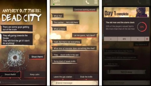 DEAD CITY Text Adventure &amp; Cyoa MOD APK