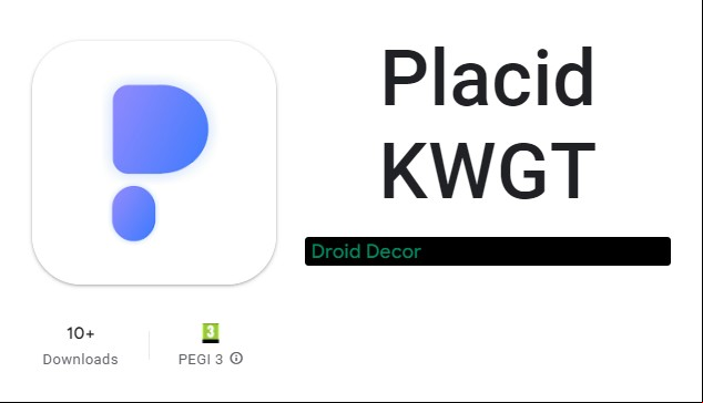 Placid KWGT MOD APK