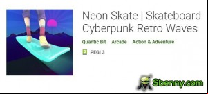 Neon Skate - Skateboard Cyberpunk Retro Waves APK
