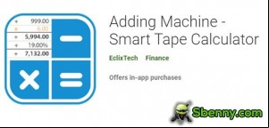 Adding Machine - Smart Tape Calculator MOD APK