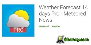 Weather Forecast 14 days Pro - Meteored News MOD APK