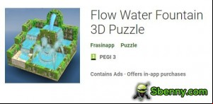 Flow Water Fountain 3D Puzzle MOD APK