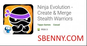 Ninja Evolution - Create &amp; Merge Stealth Warriors MOD APK