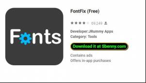 FontFix (Free) MOD APK