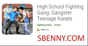 High School Fighting Gang: Gangster Teenage Karate MOD APK