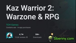 Kaz Warrior 2: Warzone &amp; RPG MOD APK
