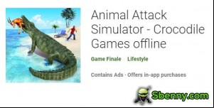 Animal Attack Simulator - Crocodile Games offline MOD APK