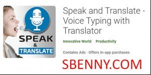 Speak and Translate - Voice Typing with Translator MOD APK