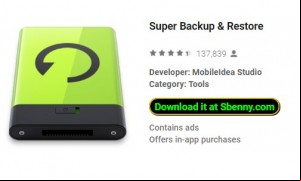 Super Backup &amp; Restore MOD APK