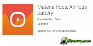 MaterialPods: AirPods battery MOD APK